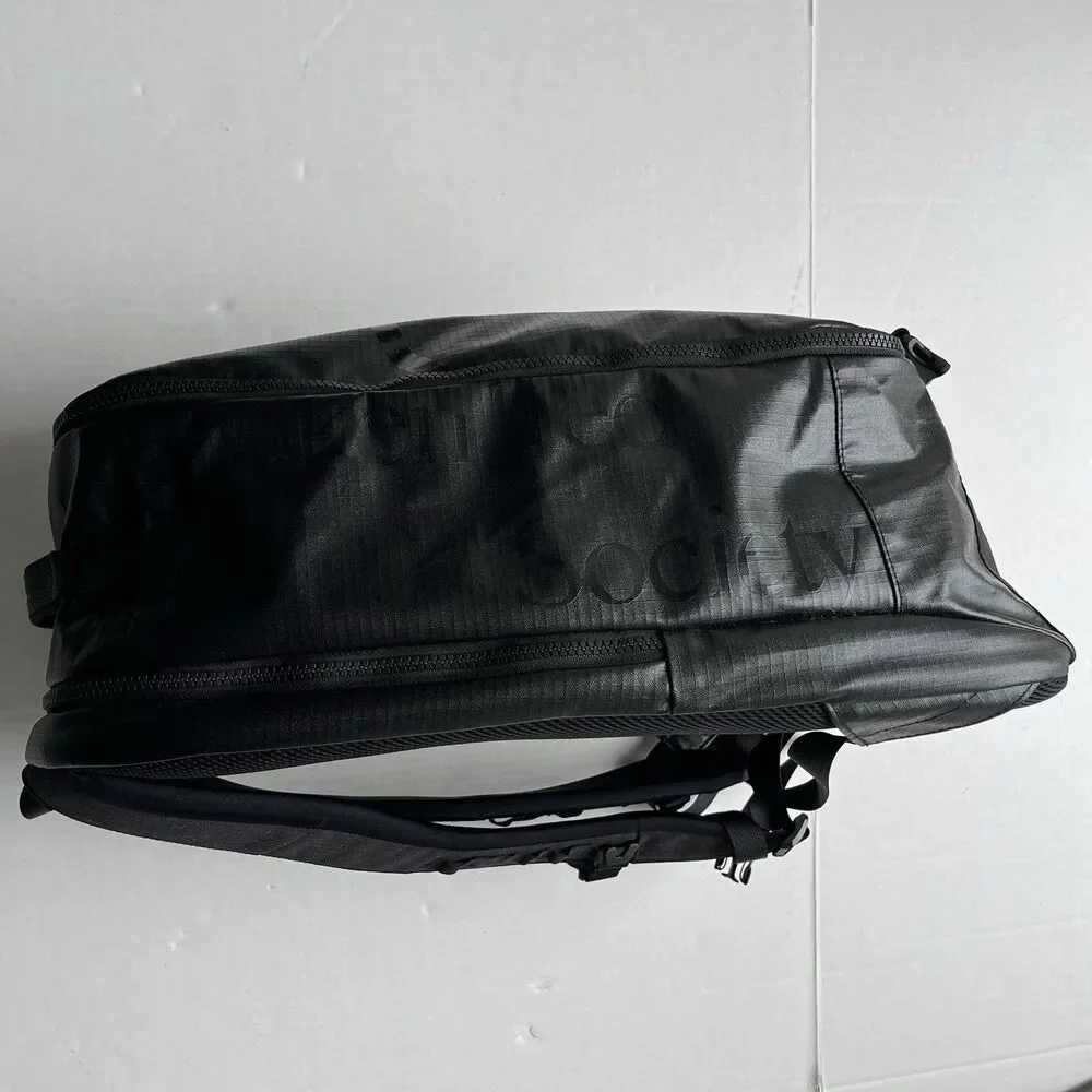 The Golfers Journal Broken Tee Society 31L Backpack Travel Bag Member Pack Black